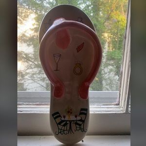 Ceramic Sandal Wall Decor